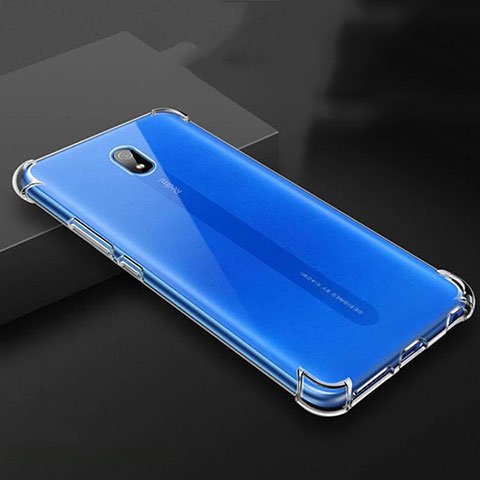 Silikon Schutzhülle Ultra Dünn Tasche Durchsichtig Transparent T06 für Xiaomi Redmi 8A Klar