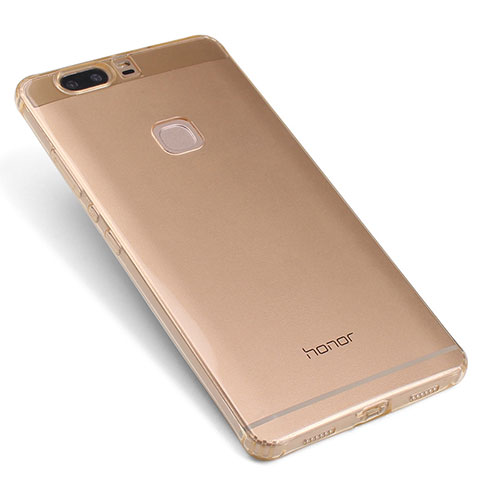 Silikon Schutzhülle Ultra Dünn Tasche Durchsichtig Transparent T07 für Huawei Honor V8 Gold