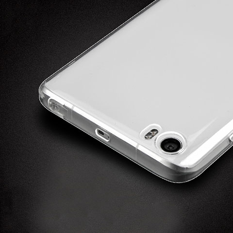 Silikon Schutzhülle Ultra Dünn Tasche Durchsichtig Transparent T07 für Xiaomi Mi 5 Klar