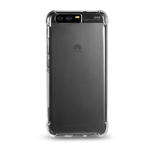 Silikon Schutzhülle Ultra Dünn Tasche Durchsichtig Transparent T08 für Huawei P10 Plus Klar