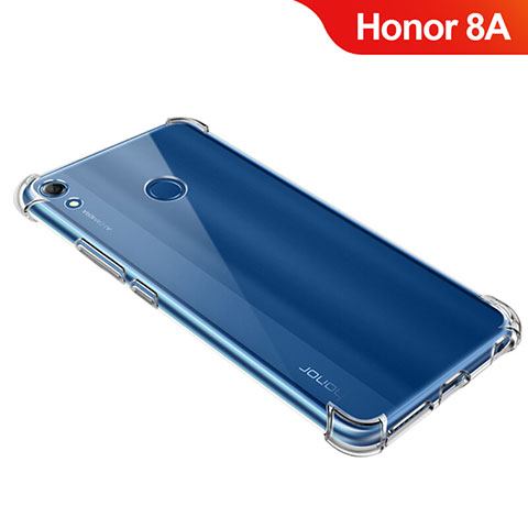 Silikon Schutzhülle Ultra Dünn Tasche Durchsichtig Transparent T09 für Huawei Honor 8A Klar