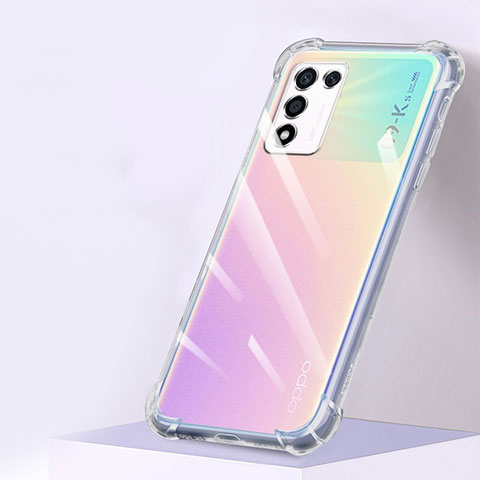 Silikon Schutzhülle Ultra Dünn Tasche Durchsichtig Transparent T09 für Oppo K9S 5G Klar