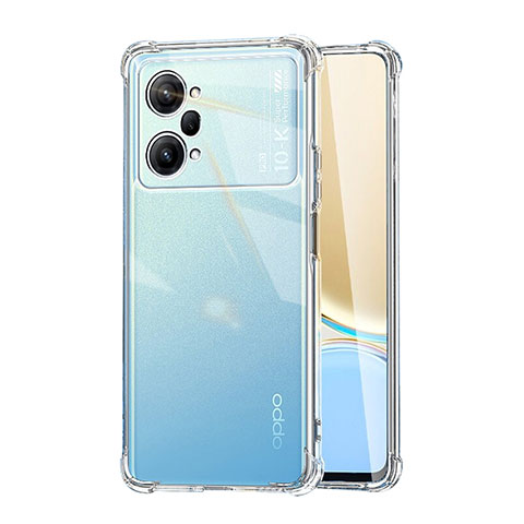 Silikon Schutzhülle Ultra Dünn Tasche Durchsichtig Transparent T10 für Oppo K10 Pro 5G Klar