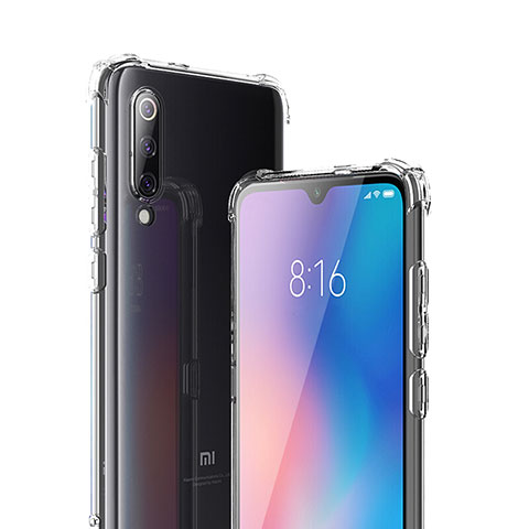 Silikon Schutzhülle Ultra Dünn Tasche Durchsichtig Transparent T11 für Xiaomi Mi A3 Lite Klar