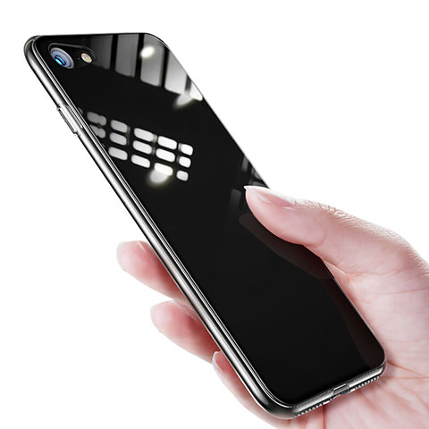 Silikon Schutzhülle Ultra Dünn Tasche Durchsichtig Transparent T16 für Apple iPhone SE (2020) Klar