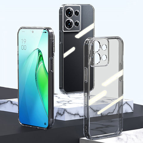 Silikon Schutzhülle Ultra Dünn Tasche Durchsichtig Transparent T19 für Oppo Reno9 Pro+ Plus 5G Klar