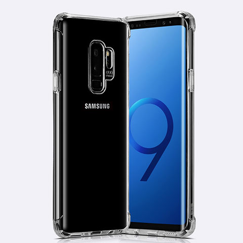 Silikon Schutzhülle Ultra Dünn Tasche Durchsichtig Transparent T22 für Samsung Galaxy S9 Plus Klar