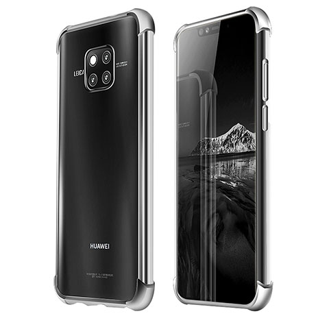 Silikon Schutzhülle Ultra Dünn Tasche Durchsichtig Transparent U03 für Huawei Mate 20 Pro Klar