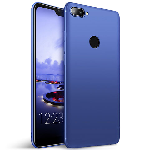 Silikon Schutzhülle Ultra Dünn Tasche für Huawei Honor 9i Blau