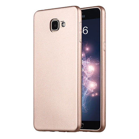 Silikon Schutzhülle Ultra Dünn Tasche Silikon für Samsung Galaxy A9 (2016) A9000 Gold