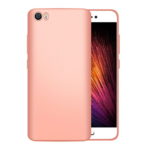 Silikon Schutzhülle Ultra Dünn Tasche Silikon für Xiaomi Mi 5 Rosa