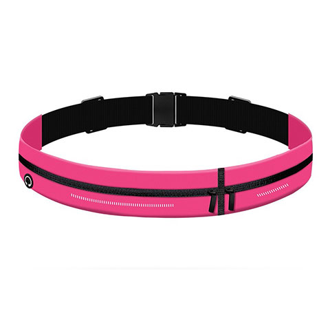 Sport Quertasche Schutz Hülle Laufen Joggen Universal L04 Pink