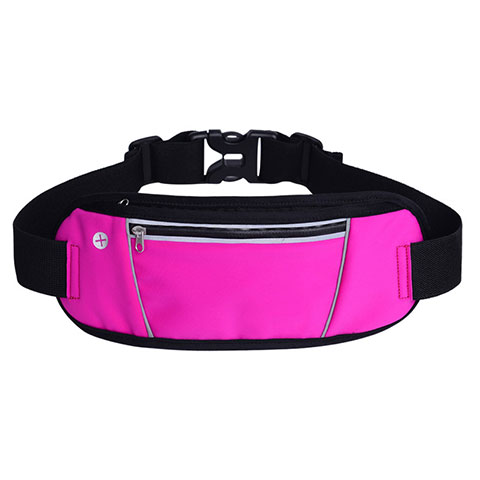 Sport Quertasche Schutz Hülle Laufen Joggen Universal S02 Pink