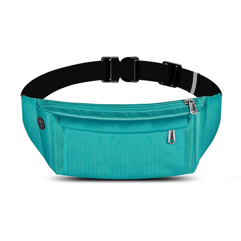 Sport Quertasche Schutz Hülle Laufen Joggen Universal S04 Cyan