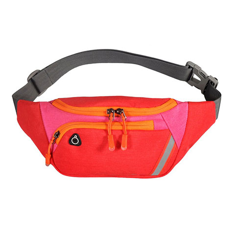 Sport Quertasche Schutz Hülle Laufen Joggen Universal S19 Rot