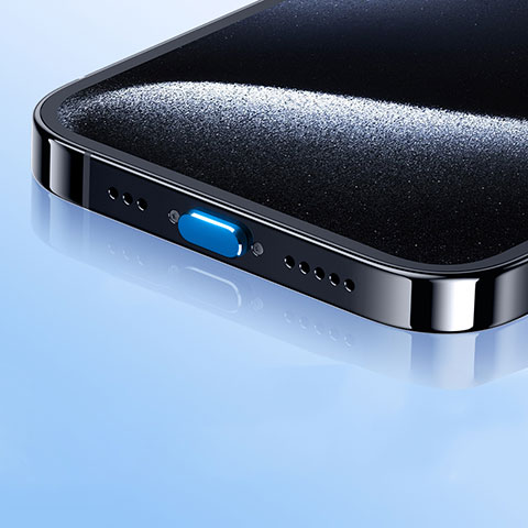Staubschutz Stöpsel Passend USB-C Jack Type-C Universal H01 für Apple iPad Pro 11 (2022) Blau
