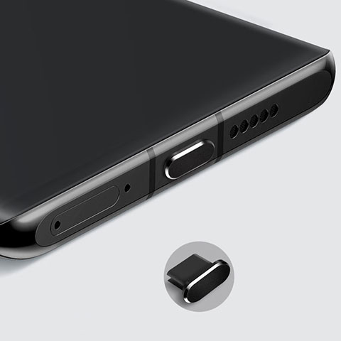 Staubschutz Stöpsel Passend USB-C Jack Type-C Universal H08 für Apple iPad Pro 11 (2021) Schwarz