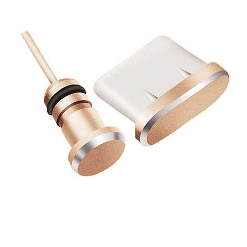 Staubschutz Stöpsel Passend USB-C Jack Type-C Universal H09 für Apple iPhone 15 Rosegold