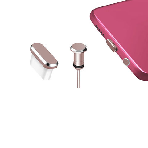 Staubschutz Stöpsel Passend USB-C Jack Type-C Universal H12 für Apple iPad Pro 12.9 (2022) Rosegold