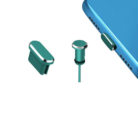 Staubschutz Stöpsel Passend USB-C Jack Type-C Universal H15 für Apple iPhone 15 Pro Grün