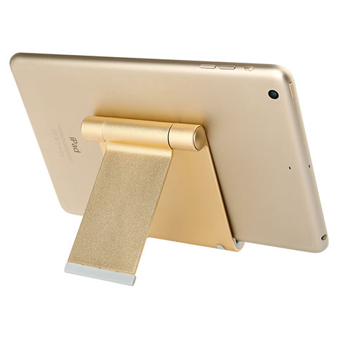 Tablet Halter Halterung Universal Tablet Ständer T27 für Apple iPad Air 5 10.9 (2022) Gold