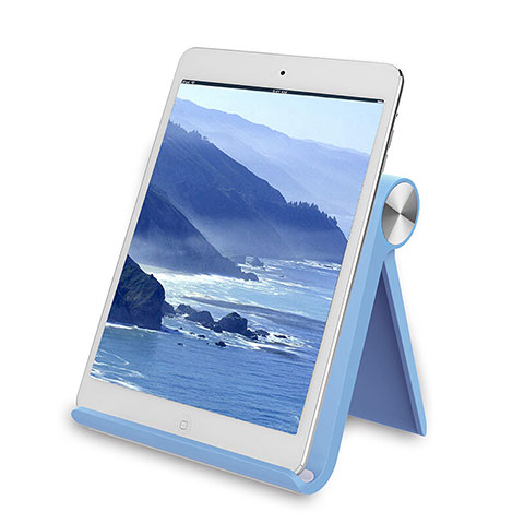 Tablet Halter Halterung Universal Tablet Ständer T28 für Huawei MediaPad M3 Lite 8.0 CPN-W09 CPN-AL00 Hellblau