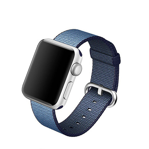 Uhrenarmband Milanaise Band für Apple iWatch 2 38mm Blau