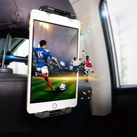 Universal Faltbare Ständer KFZ Halter Halterungung Rücksitz Tablet Halter Halterung B01 für Huawei MediaPad T2 8.0 Pro Schwarz