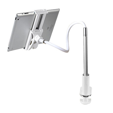 Universal Faltbare Ständer Tablet Halter Halterung Flexibel T36 für Huawei MediaPad M2 10.1 FDR-A03L FDR-A01W Silber