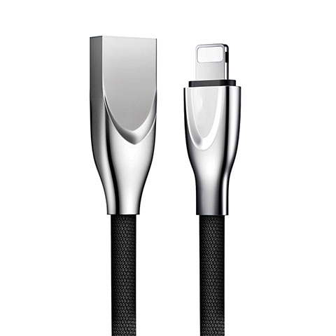 USB Ladekabel Kabel D05 für Apple iPad 2 Schwarz