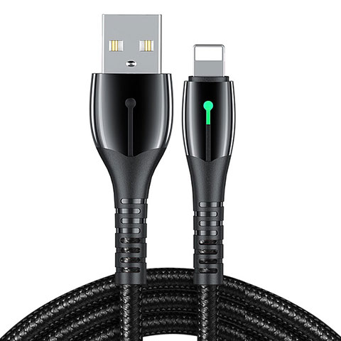 USB Ladekabel Kabel D23 für Apple iPad Air 3 Schwarz