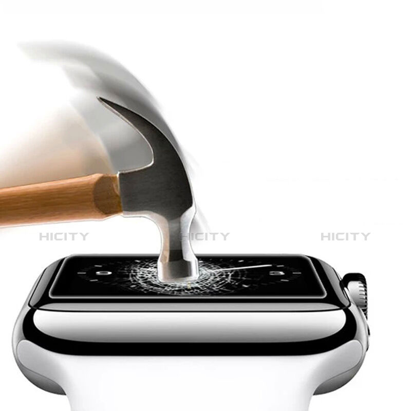 9H Schutzfolie Displayschutzfolie Panzerfolie Skins zum Aufkleben Gehärtetes Glas Glasfolie für Apple iWatch 2 38mm Klar