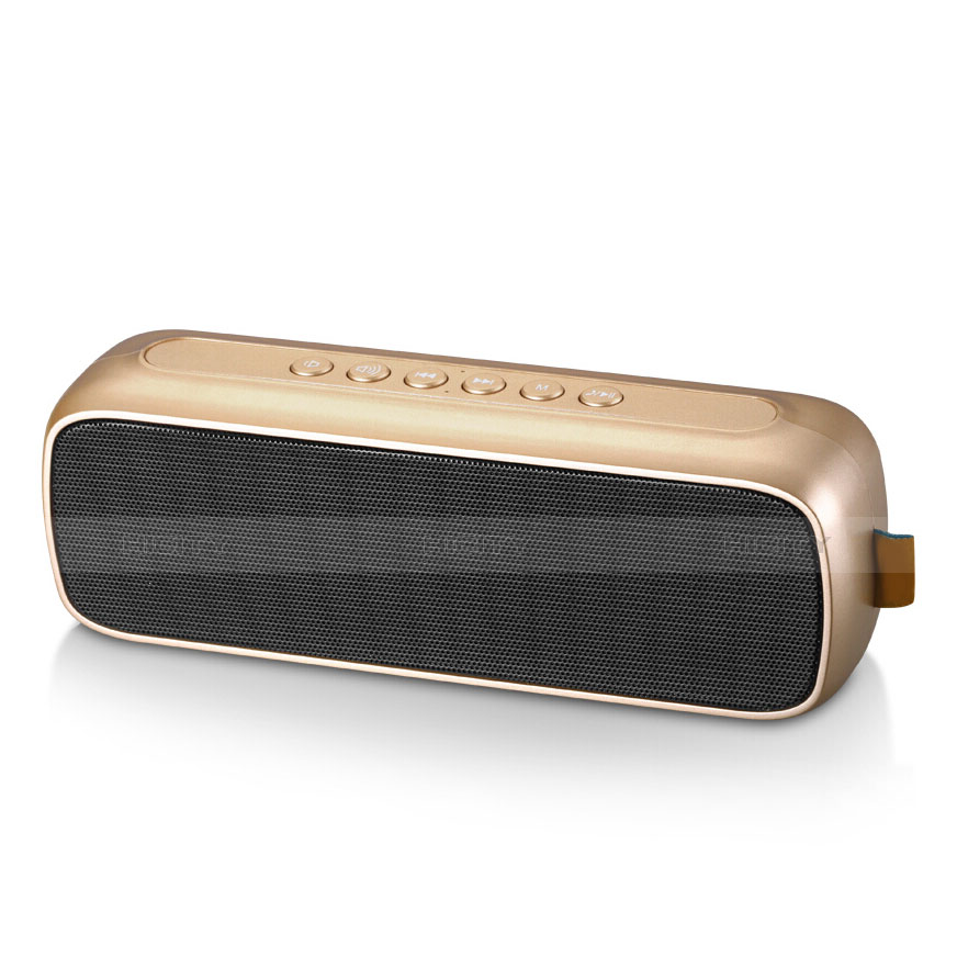 Bluetooth Mini Lautsprecher Wireless Speaker Boxen S09 Gold