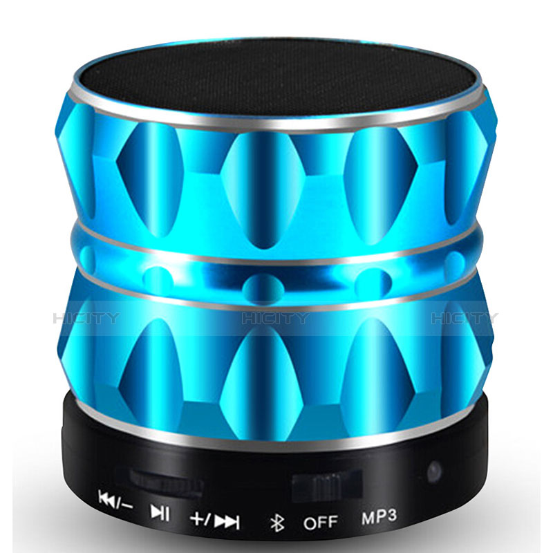 Bluetooth Mini Lautsprecher Wireless Speaker Boxen S13 Hellblau