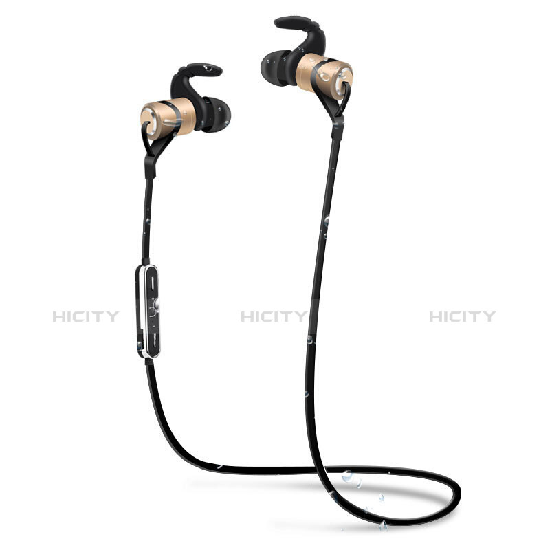 Bluetooth Wireless Stereo Kopfhörer Sport Ohrhörer In Ear Headset H50 Gold