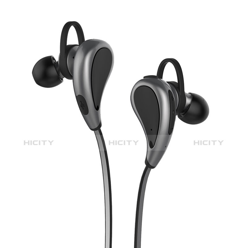 Bluetooth Wireless Stereo Ohrhörer Sport Kopfhörer In Ear Headset H41 Grau