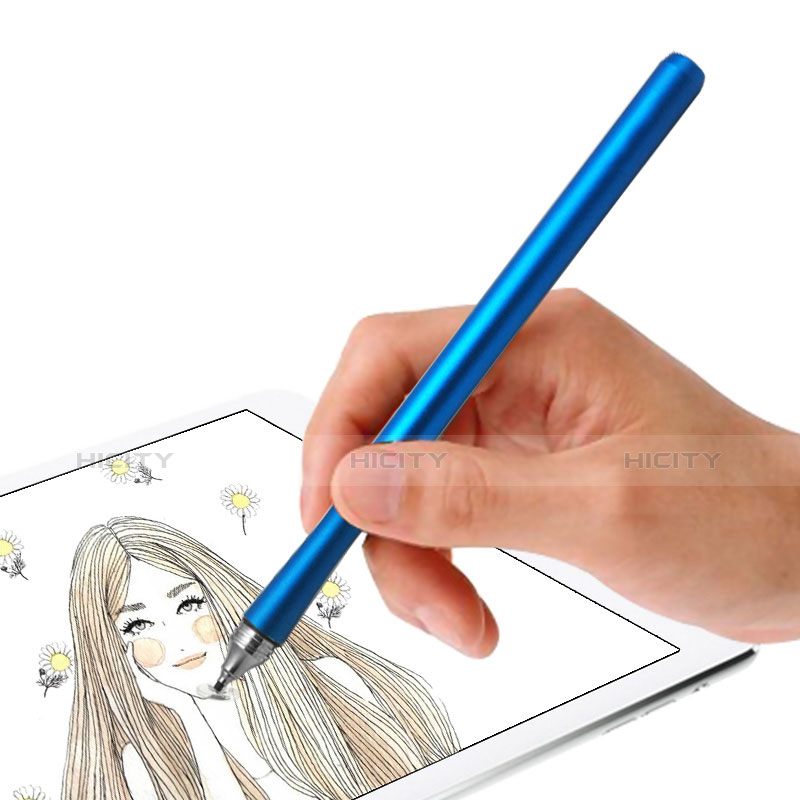 Eingabestift Touchscreen Pen Stift Präzisions mit Dünner Spitze P13 Blau