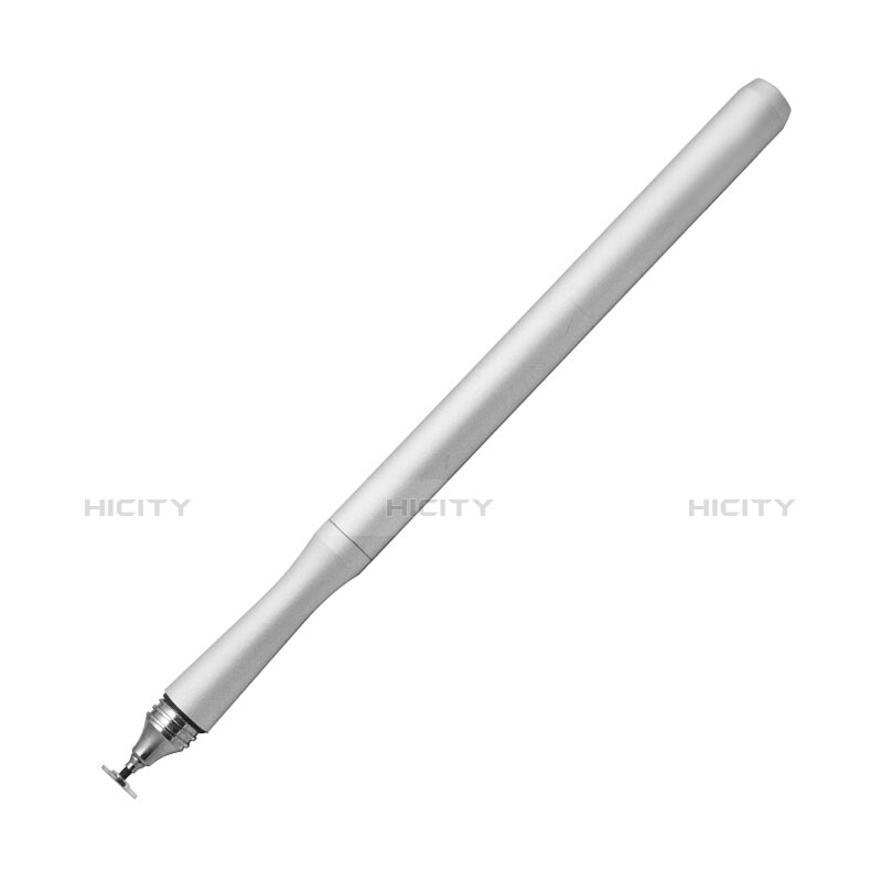 Eingabestift Touchscreen Pen Stift Präzisions mit Dünner Spitze P13 Silber