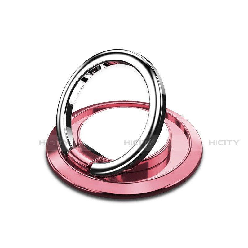 Fingerring Ständer Magnetische Smartphone Halter Halterung Universal H10 Rosa