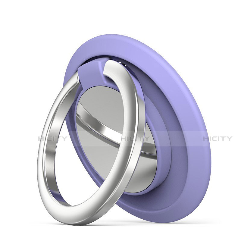 Fingerring Ständer Magnetische Smartphone Halter Halterung Universal H14 Violett