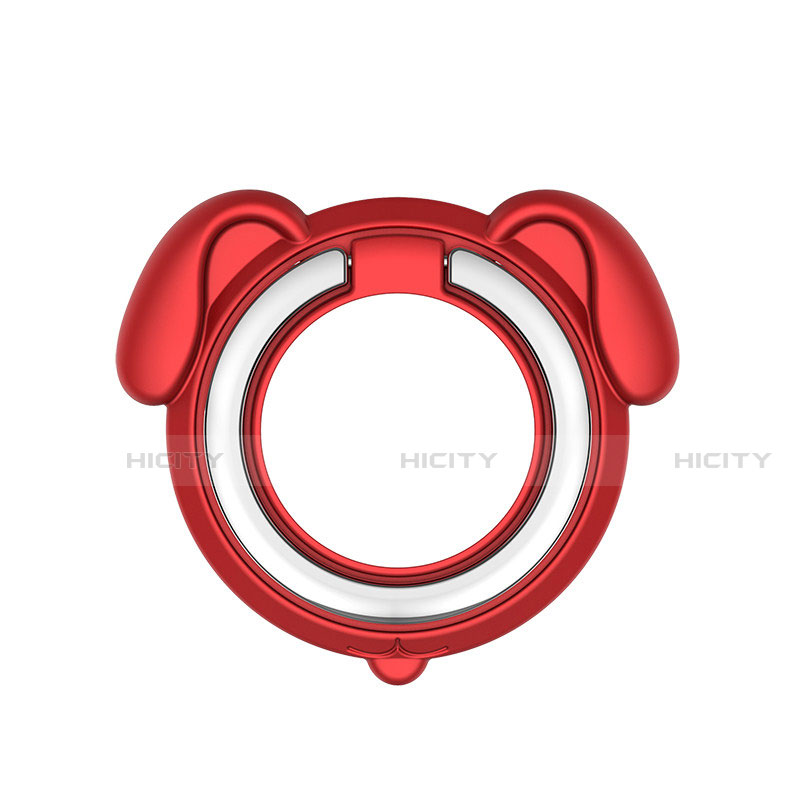 Fingerring Ständer Magnetische Smartphone Halter Halterung Universal H15 Rot