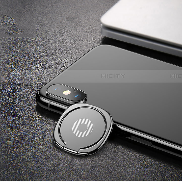 Fingerring Ständer Magnetische Smartphone Halter Halterung Universal Z02 Silber