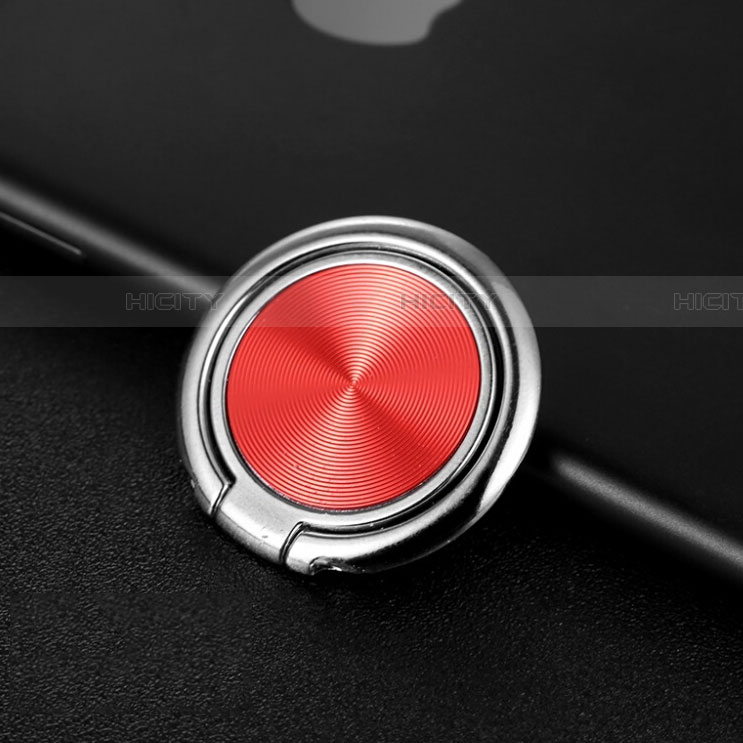 Fingerring Ständer Magnetische Smartphone Halter Halterung Universal Z11 Rot