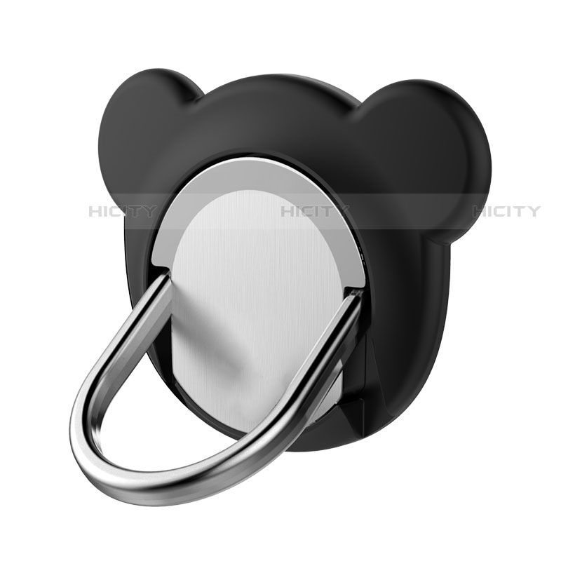 Fingerring Ständer Magnetische Smartphone Halter Halterung Universal Z14 Schwarz