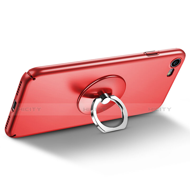 Fingerring Ständer Smartphone Halter Halterung Universal R01 Rot Plus