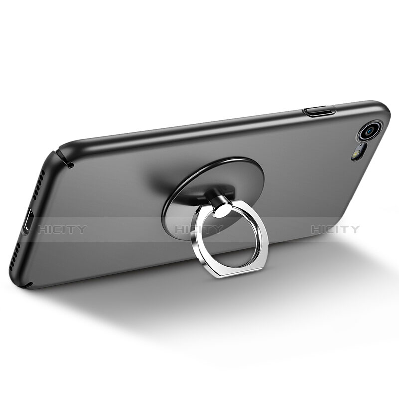 Fingerring Ständer Smartphone Halter Halterung Universal R01 Schwarz groß