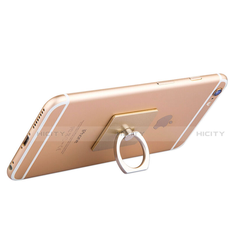 Fingerring Ständer Smartphone Halter Halterung Universal Z01 Gold Plus