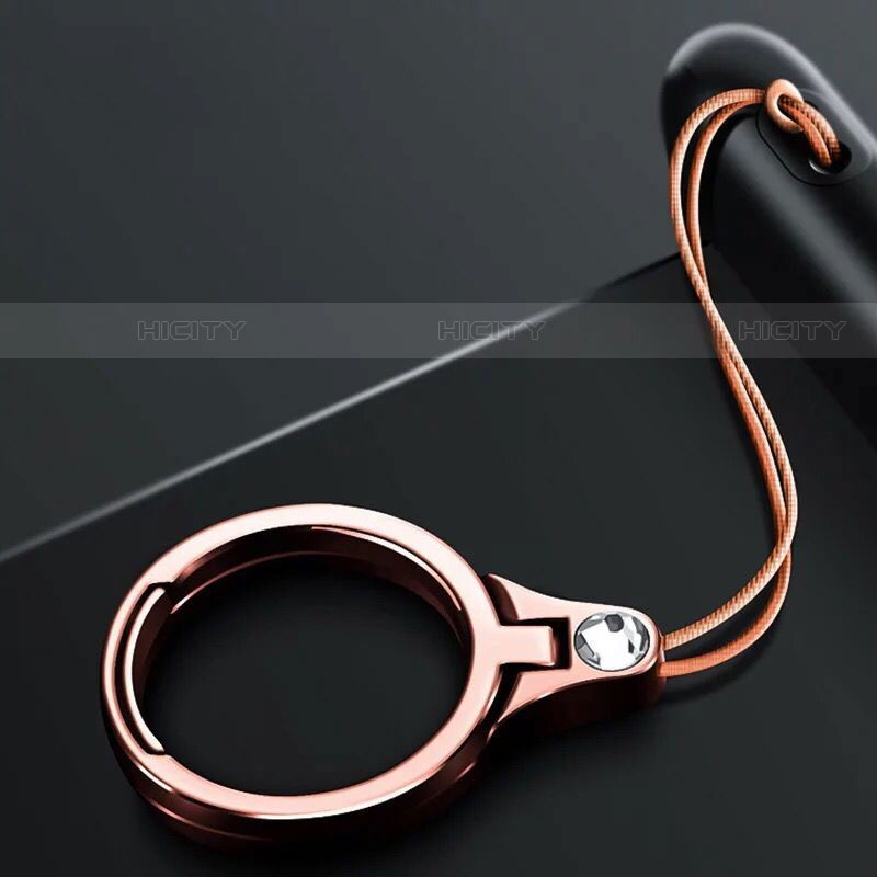 Fingerring Ständer Smartphone Halter Halterung Universal Z03 Rosegold Plus