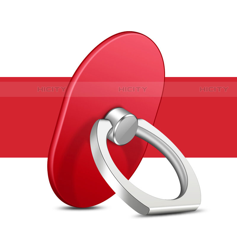 Fingerring Ständer Smartphone Halter Halterung Universal Z06 Rot