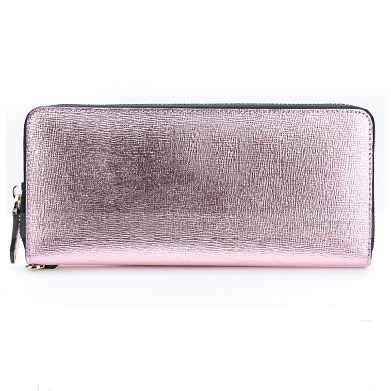 Handtasche Clutch Handbag Schutzhülle Leder Universal H22 Rosa